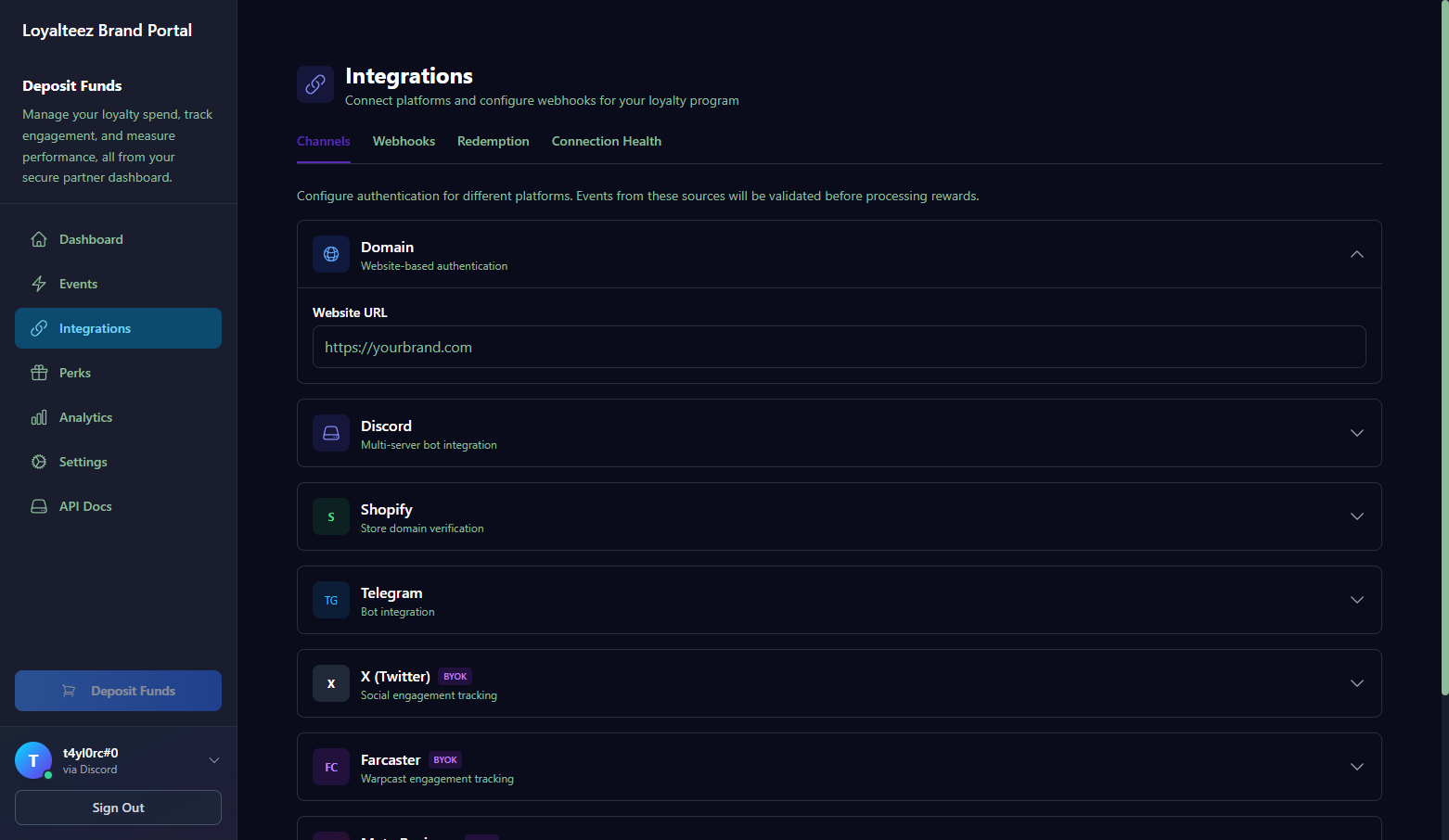 Integrations Overview